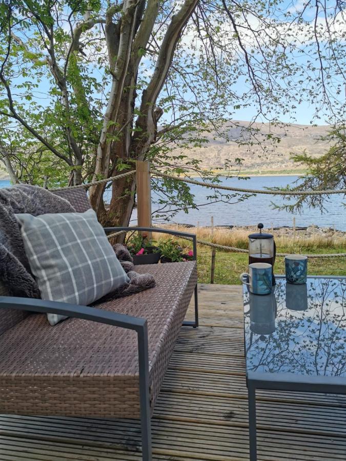 The Bay ,Luxury Shepherds Hut, Dundonnell المظهر الخارجي الصورة