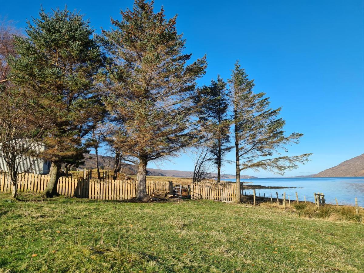 The Bay ,Luxury Shepherds Hut, Dundonnell المظهر الخارجي الصورة